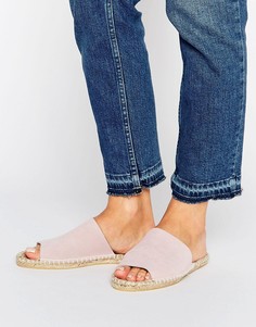 Замшевые сандалии-эспадрильи ASOS JEENA - Розовый
