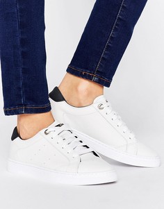 Белые кроссовки на шнуровке Tommy Hilfiger - Белый