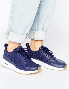 Темно-синие кроссовки Nike Air Max Thea Ultra Premium - Синий