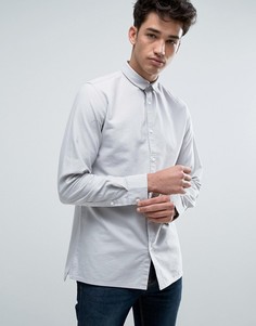 Узкая оксфордская рубашка с длинными рукавами Jack &amp; Jones Core - Бежевый