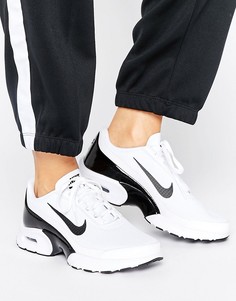 Бело-черные кроссовки Nike Air Max Jewell - Белый