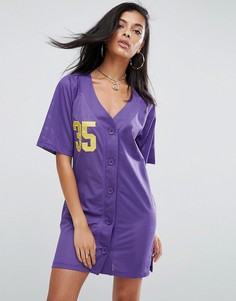 Бейсбольное платье ASOS - Фиолетовый