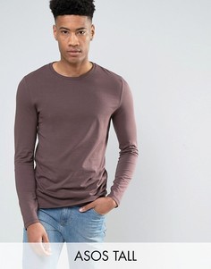 Фиолетовый лонгслив ASOS TALL - Коричневый