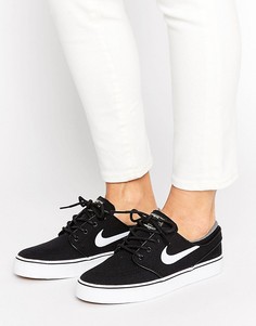 Черные кроссовки Nike SB Zoom Janoski - Черный