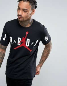 Футболка с логотипом Nike Jordan 840398-010 - Черный