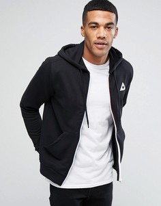 Худи черного цвета на молнии Le Coq Sportif 1710370 - Черный