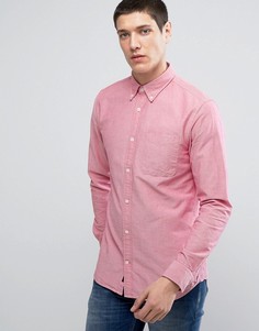 Узкая оксфордская рубашка премиум-класса Jack & Jones - Красный