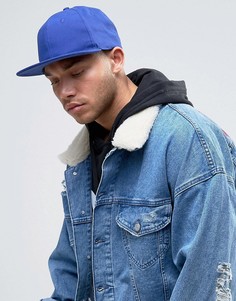 Синяя бейсболка ASOS - Фиолетовый
