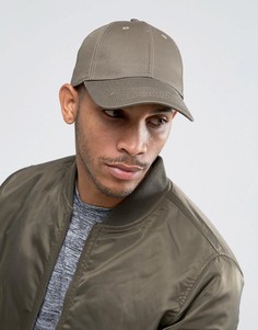 Бейсболка цвета хаки ASOS - Зеленый