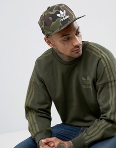 Камуфляжная бейсболка adidas Originals BK7497 - Мульти