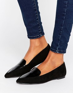 Балетки ASOS LEYTON - Черный