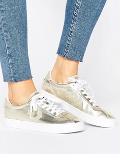 Кеды цвета металлик Converse Breakpoint Ox - Золотой