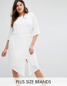 Приталенное платье Junarose - Белый
