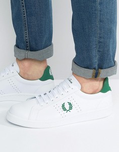 Кожаные кроссовки Fred Perry B721 - Белый