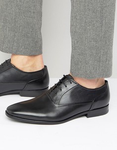 Оксфордские туфли с квадратным носком HUGO by Hugo Boss - Черный