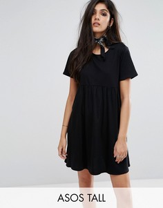 Свободное платье ASOS TALL Ultimate - Черный