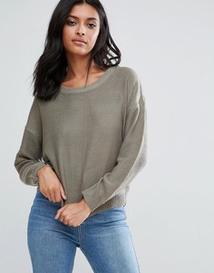 Джемпер с круглым вырезом Brave Soul - Зеленый