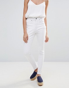 Белые джинсы скинни Neon Rose - Белый