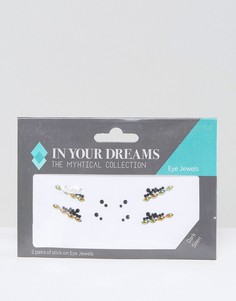 Темные стразы для лица In Your Dreams Siren - Мульти Beauty Extras