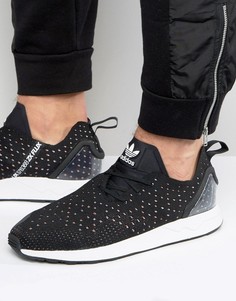 Черные кроссовки adidas Originals ZX Flux - Черный