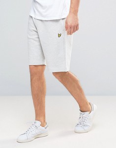 Серые трикотажные шорты классического кроя Lyle &amp; Scott - Серый