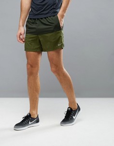 Зеленые шорты Nike Running 642804-355 - Зеленый