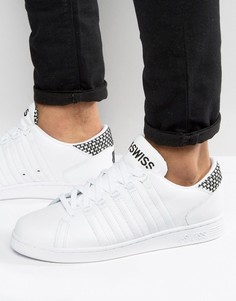 Кроссовки с обхватывающим язычком K-Swiss Lozan III TT - Белый