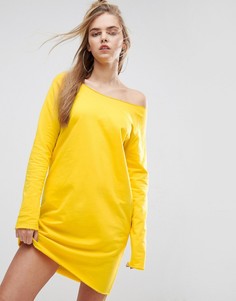 Трикотажное платье ASOS - Желтый