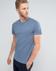 Футболка из ткани пике Selected - Синий