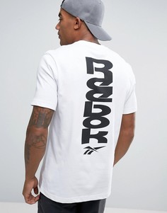 Белая футболка Reebok Vector BK6576 - Белый