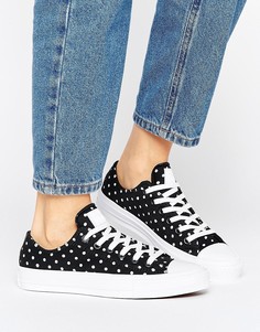 Кроссовки в горошек Converse Chuck Taylor All Star - Мульти