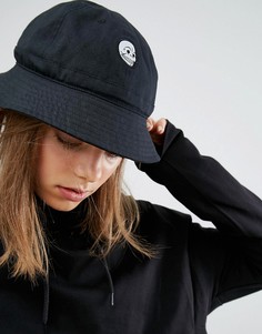 Черная панама из хлопковой парусины Cheap Monday - Черный