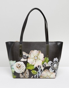 Компактная сумка для покупок Ted Baker Gem Gardens - Черный