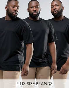 Набор из 3 футболок Dickies PLUS - Черный