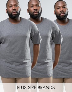 Набор из 3 футболок Dickies PLUS - Серый