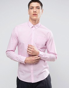 Рубашка с карманом и воротником на пуговицах Casual Friday - Розовый