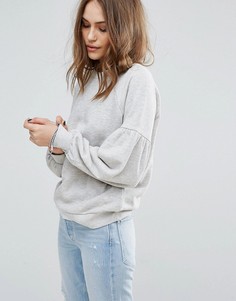 Свитшот с широкими рукавами Vero Moda - Серый