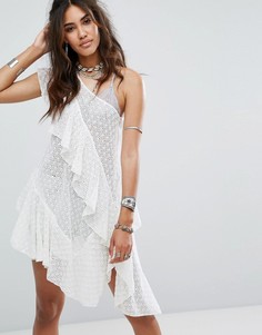 Туника Free People Girls Girls Girls - Белый