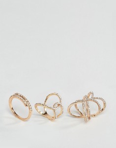 Набор колец ALDO Centaurus - Золотой