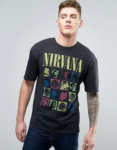 Футболка с принтом Nirvana Jack &amp; Jones Originals - Черный