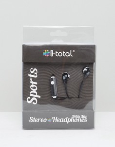 Черные наушники Sports - Черный Total Juggling SRL
