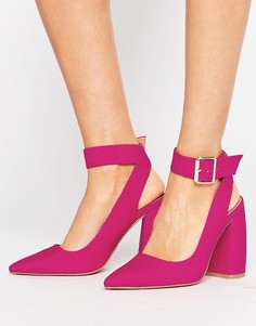 Остроносые туфли на высоком каблуке ASOS PINA COLADA - Розовый