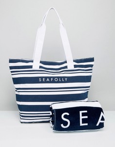 Пляжная сумка с полотенцем Seafolly - Мульти