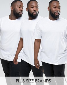 Набор из 3 футболок Dickies PLUS - Белый