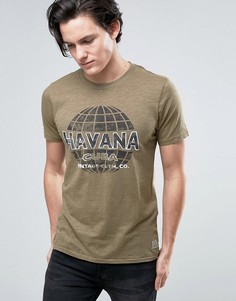 Футболка с принтом Jack &amp; Jones Vintage - Зеленый