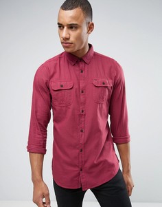 Рубашка в мелкую клетку Tommy Hilfiger Denim - Красный