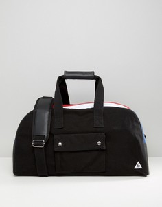 Черная большая сумка с трехцветной вставкой Le Coq Sportif - Черный