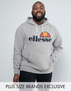 Худи с классическим логотипом Ellesse PLUS - Серый