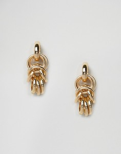 Серьги-гвоздики ASOS - Золотой