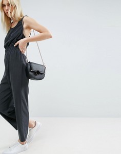 Комбинезон с эластичной талией ASOS Minimal - Черный